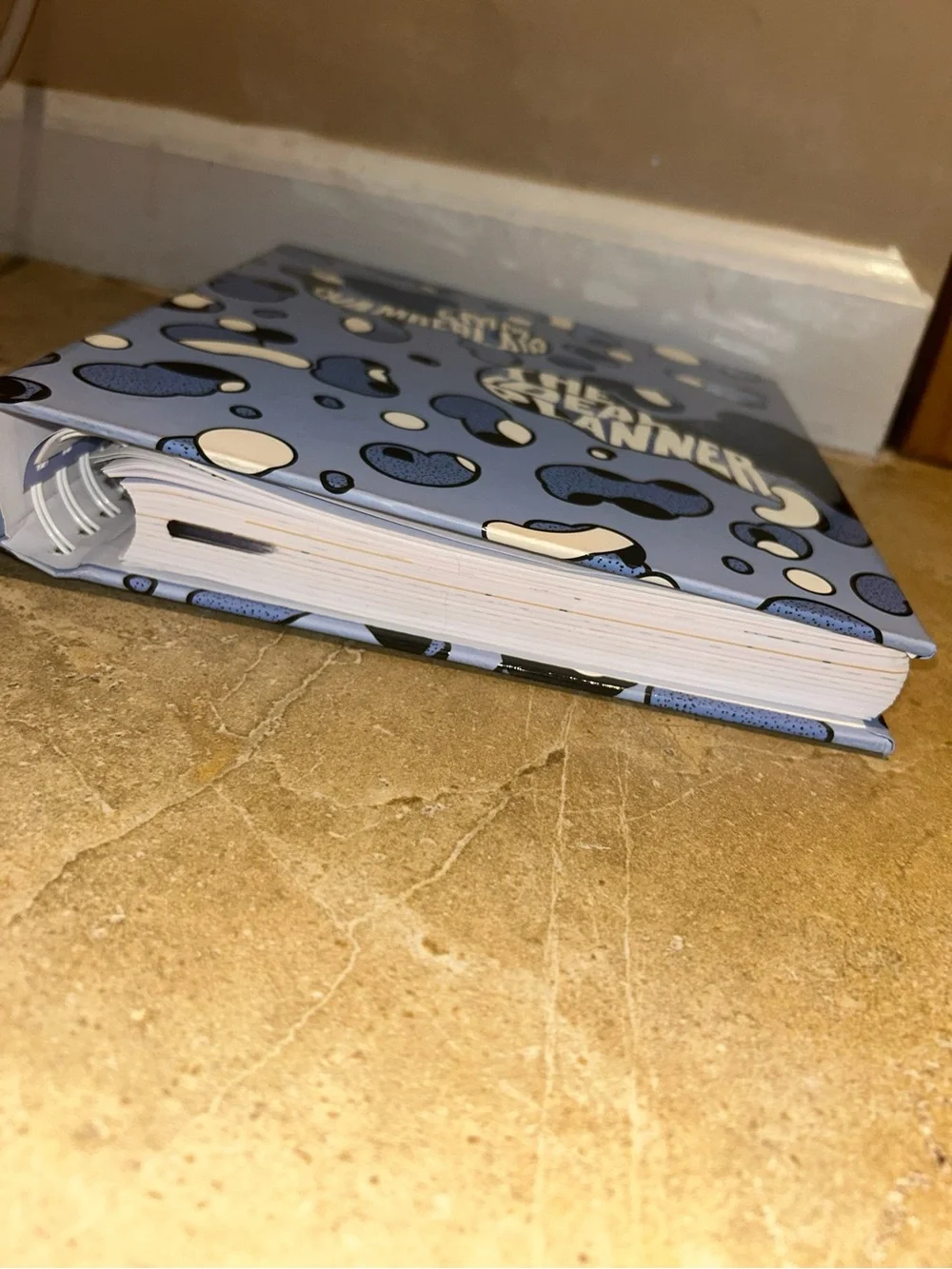Emma Chamberlain The Ideal Planner - Blue Graphic Hard Cover